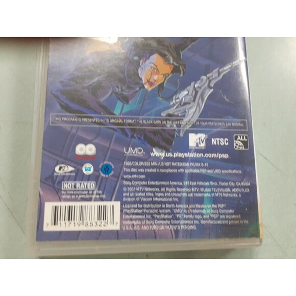 Aeon Flux The Complete Animated Collection (UMD, 2008, 2-Disc Set, Sony PSP) - Picture 3 of 6
